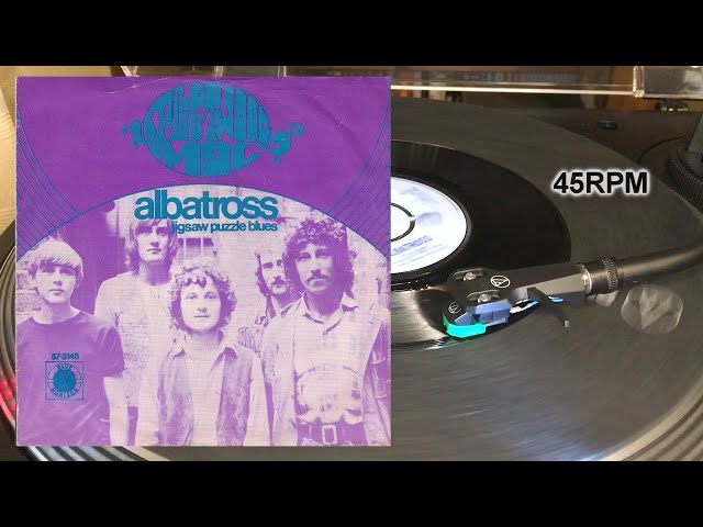 Fleetwood Mac - Albatross, 1968, Blue Horizon - 57-3145, Vinyl, 7