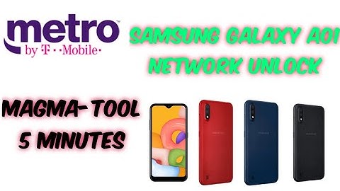 Samsung A01 Metro-PCS | T-Mobile Network Unlock