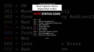 HTTP status codes explained 😳 Learn 200, 404, 500 basics 🌐💻🚀