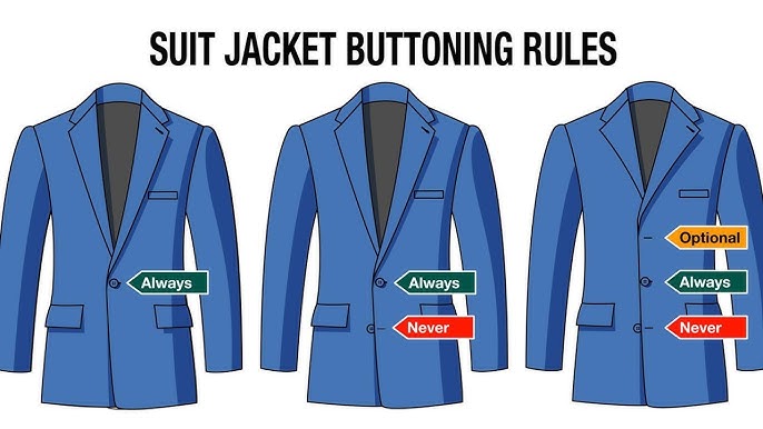 Choosing Between 3 Button & 2 Button Mens Suits - 2 Button Jacket Vs. 3  Button Jackets - Youtube