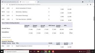 NCCU Camtasia How to View Transcript via Banner SSB