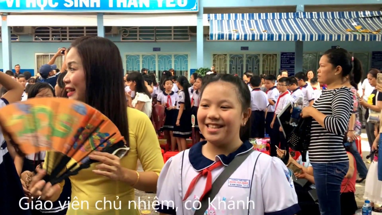 Trường tiểu học Bành văn Trân, Quận Tân Bình, Tp HCM. Lễ hoàn thành CT Tốt Nghiệp Tiểu Học - youtube