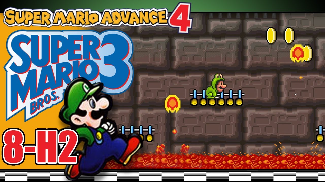 World 8-HAND TRAP 2 Super Mario Advance 4: Super Mario Bros. 3