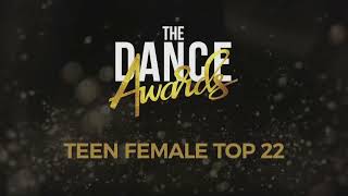 Teen Female Best Dancer Announcement