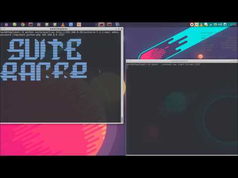SuiteRacer - SuiteCRM Post Auth Shell Upload Race Condition Exploit