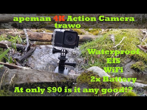 Apeman TraWO 4K Action Cam   Better than GoPro  
