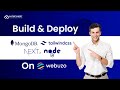 Deploy Fullstack Next.js MongoDB API Route Backend Project on Webuzo Panel | Host NextJs on Webuzo