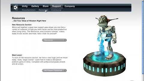 UNITY3D -  UNITY RESOURCES