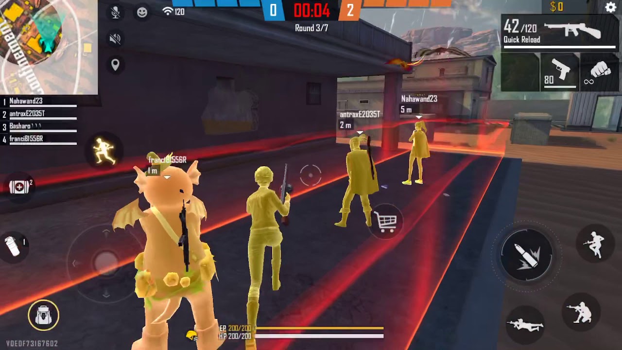 I didn't kill anybody in today's game ( free fire ) Bashar ...