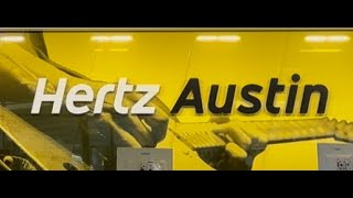 AUS Airport (Austin) – Hertz Rental Car Walk