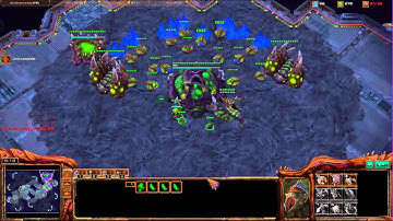 Starcraft: ZvP 8:30 hydra/ling timing attack