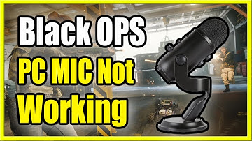 Fix Audio & Mic not working Call of Duty Black Ops Cold War PC Easy (Fix Now!)