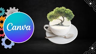 How to Create a Surreal Bonsai Tree in a Cup Photo Manipulation in Canva screenshot 4