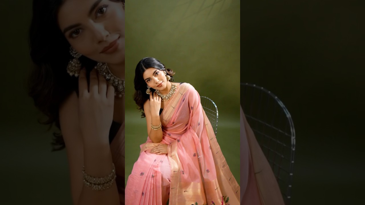 Soft Muga Cotton Paithani Saree