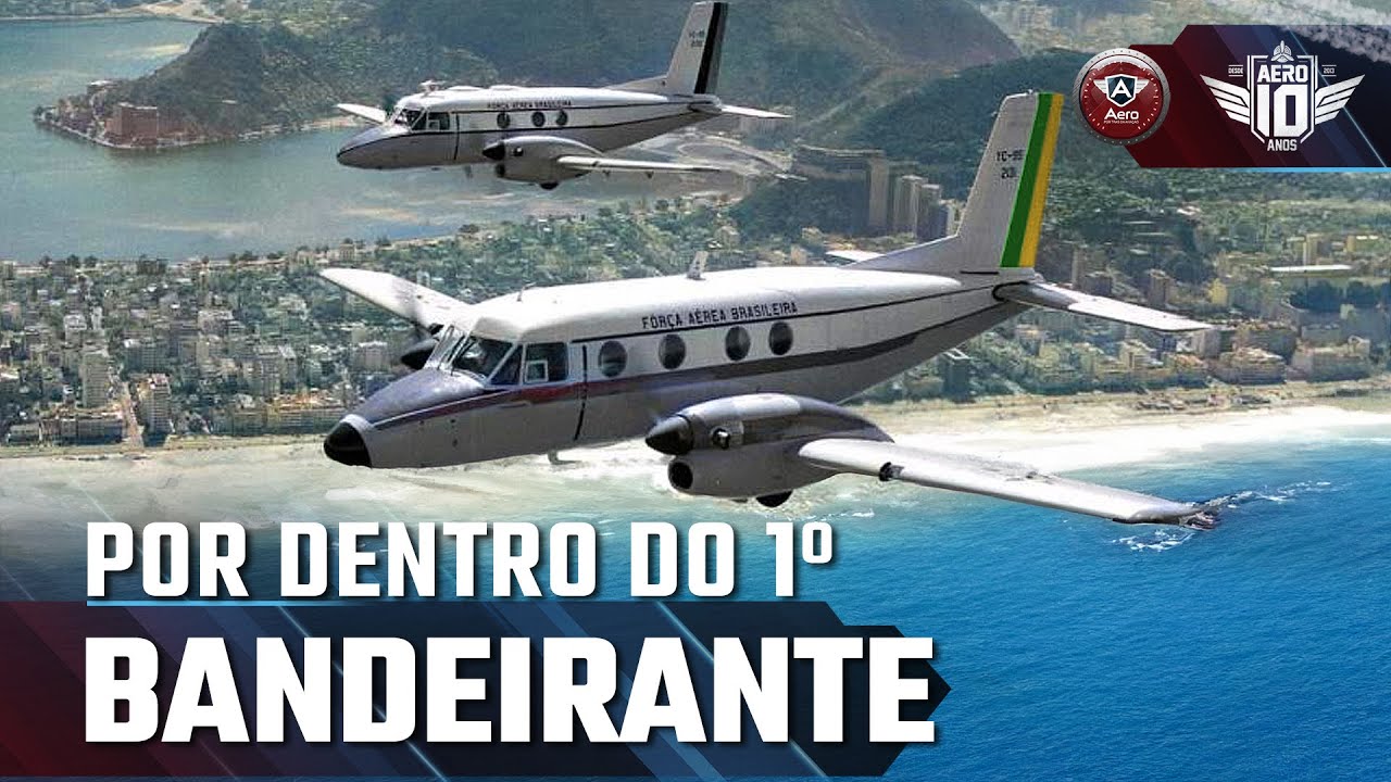 O incrível AVIÃO que veio ANTES da EMBRAER – EMB110 BANDEIRANTE