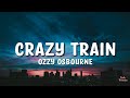 Ozzy osbourne  crazy train lyrics