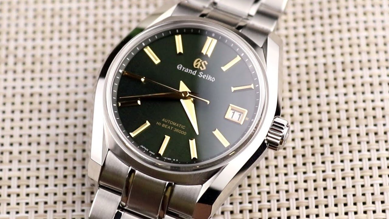 The High End Seiko Alpinist | Grand Seiko USA Seasons Exclusive Collection  SBGH271 Review Summer - YouTube
