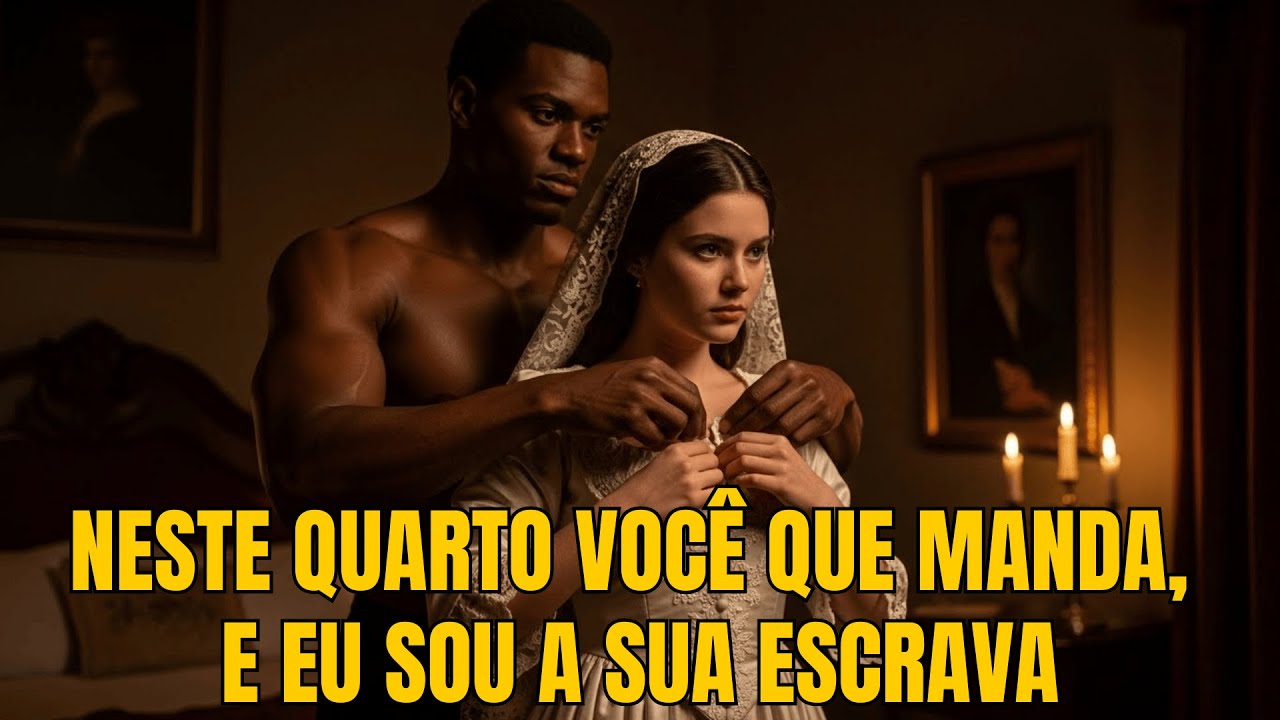 Ele era o escravo pessoal dela, mas o que ele fazia ia além dos serviços...