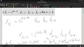 7 - Matrix Exponentiation (G.Product Oriented Recurrence)