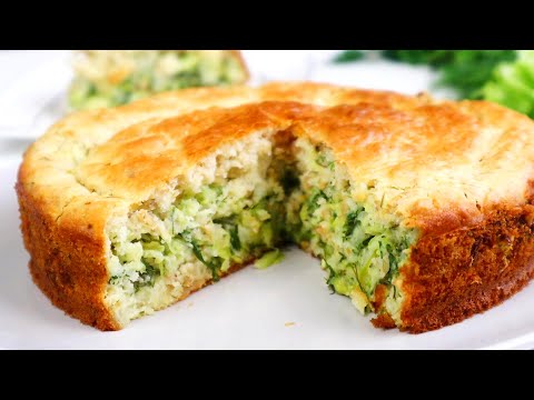Видео рецепт Пирог с капустой на кефире