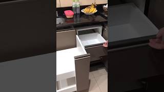 Celebrity Modular Kitchen Corner Storage Solutions | Maximize Your Kitchen Organization #shorts Wealth