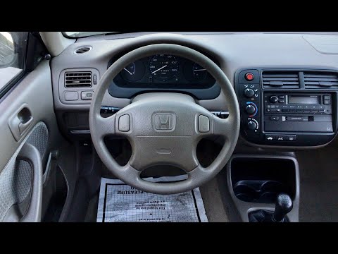 How Reliable is a 1999 Honda Civic DX 5-Speed POV Test Drive