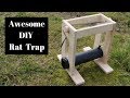 How To Make A Homemade Rat Trap Inspired By The Tilong Bamboo Rat Trap.