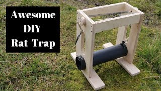 How To Make A Homemade Rat Trap Inspired By The Tilong Bamboo Rat Trap.