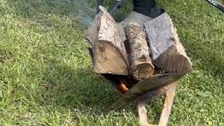 Outdoor Fire Pit Camping Stove Portable, Light weight fire pit that is great for camping!