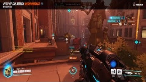 Overwatch 2 Open Queue Placement matches| WidowMaker and Ashe