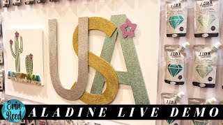 Creativation 2019 With Aladine - Izink Diamond Demo