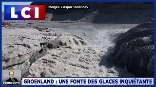 L'inquiétante fonte des glaces du Groenland