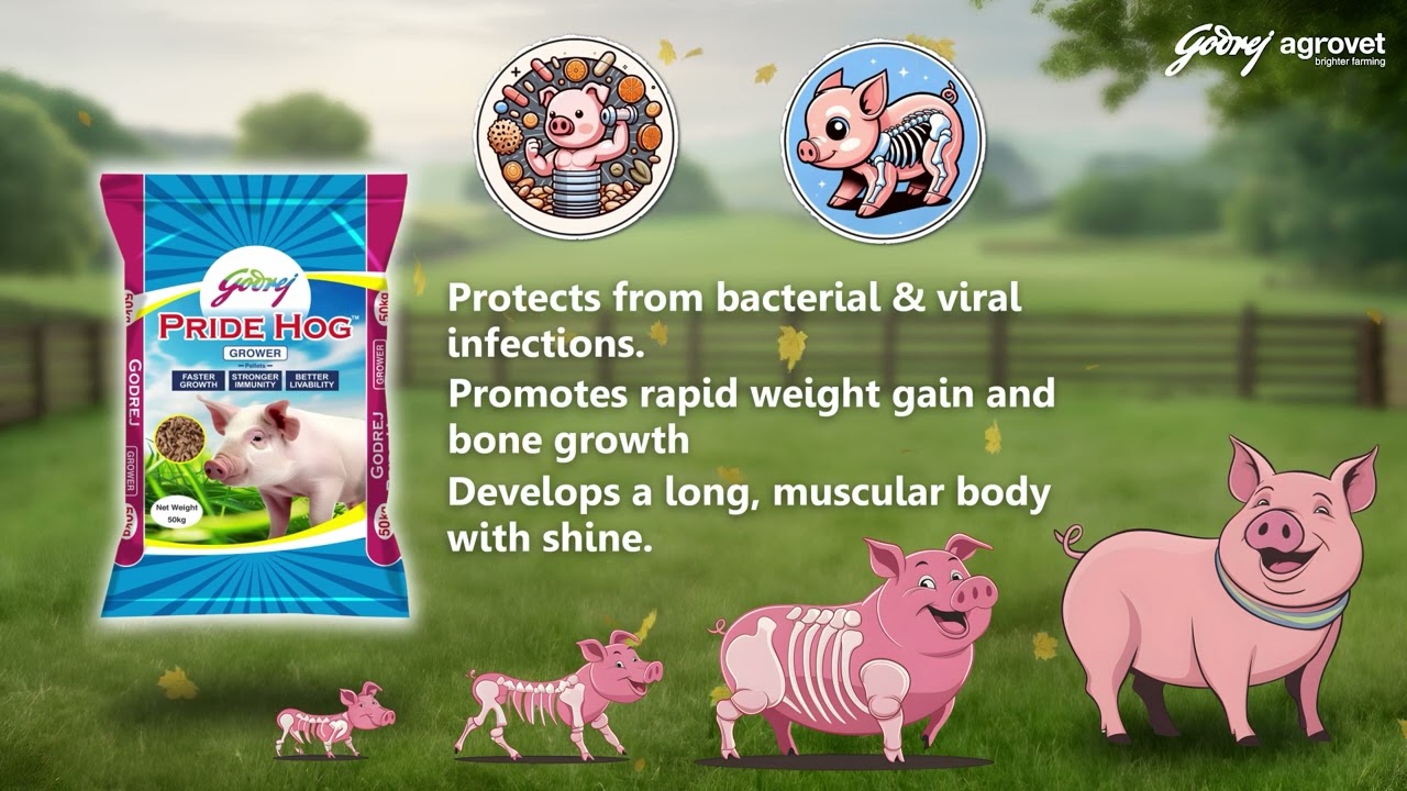 Godrej Agrovet | Godrej Pride Hog | Pig Feed