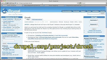 Install Drush on Mac OS X in three easy steps