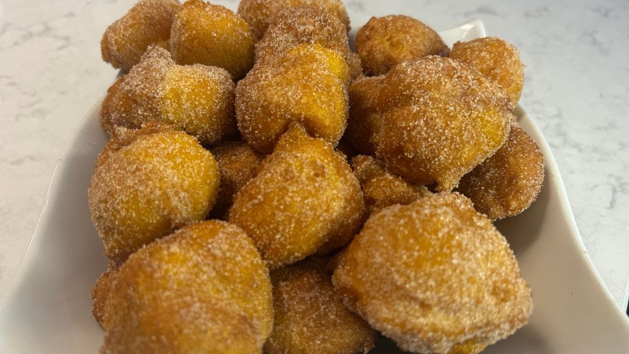 Sonhos de Abóbora - Portuguese Pumpkin Dreams -  Easy to Make