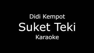 Suket Teki - Didi Kempot (karaoke/lirik) Cover