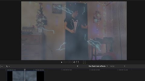 The flash time travel effect tutorial! Final cut pro x tutorial