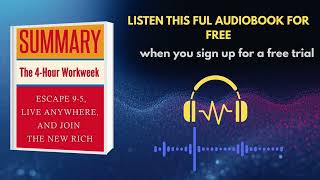 Tim Ferriss 4-Hour Workweek Lessons | Audiobook Summary & Key Ideas