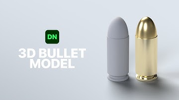 Making a 3D Bullet Model in Adobe Dimension