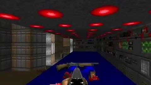 Ultimate Doom - Episode 1 - Map 4 "Command Control" - Ultra-Violence