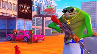 Flying Rope Hero Frog Gangster Crime Vice City Battle Android Gameplay By Games Zone screenshot 3
