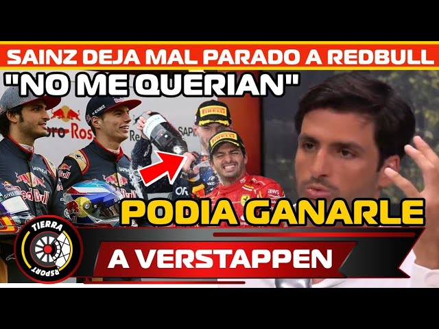 ¡TENÍAN MIEDO! BOMBAZ** SAINZ DEJA MAL PARADO A REDBULL REVELA NO LO QUERÍAN ¿GANARÍA A VERSTAPPEN?