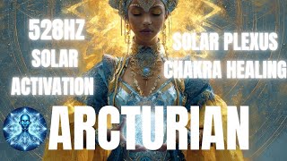 Miracle Tone of Transformation and DNA Repair | Arcturian Solar Plexus Activation | 852Hz