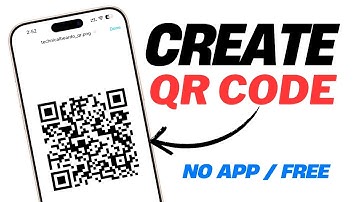Generate QR Codes on iPhone for FREE Using AI! - Easy Trick