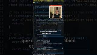 setItem() en localStorage #web #javascript #programming #code