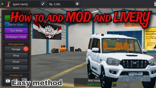 BUSSID Mod & Livery Tutorial: How to Install New Buses and Skins (Easy Step-by-Step)