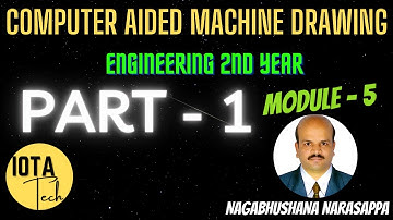 Assembly of Screw jack | CATIA V5 | Computer Aided Machine Drawing | Part 1 | IOTA Tech