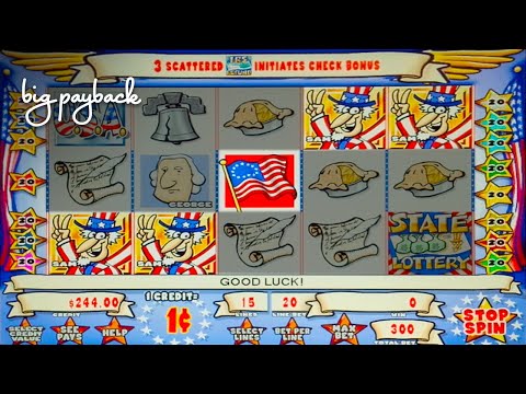 Uncle Sam Slot - ALL BONUS FEATURES, SO COOL!