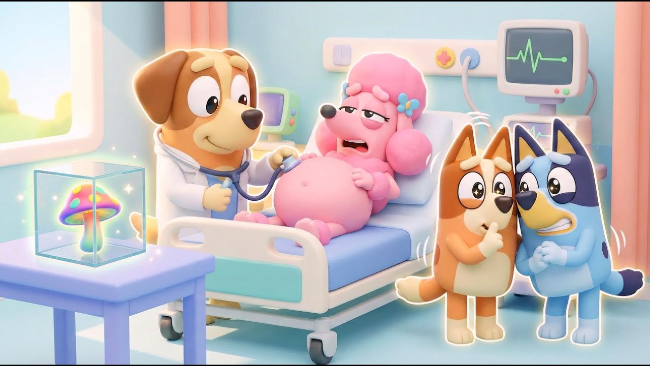 Bluey and Bingo’s Mushroom Hunt Gets Silly When Coco Has a Puffy Surprise 😂🍄 | Bluey Funny Animation