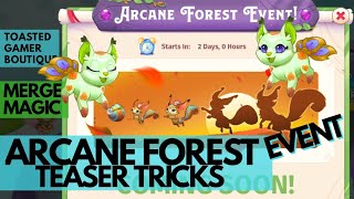 Merge Magic Arcane Forest Event TEASER • Tier 2 Elegant Peacat Level 8 & 12K MAGIC POWER 